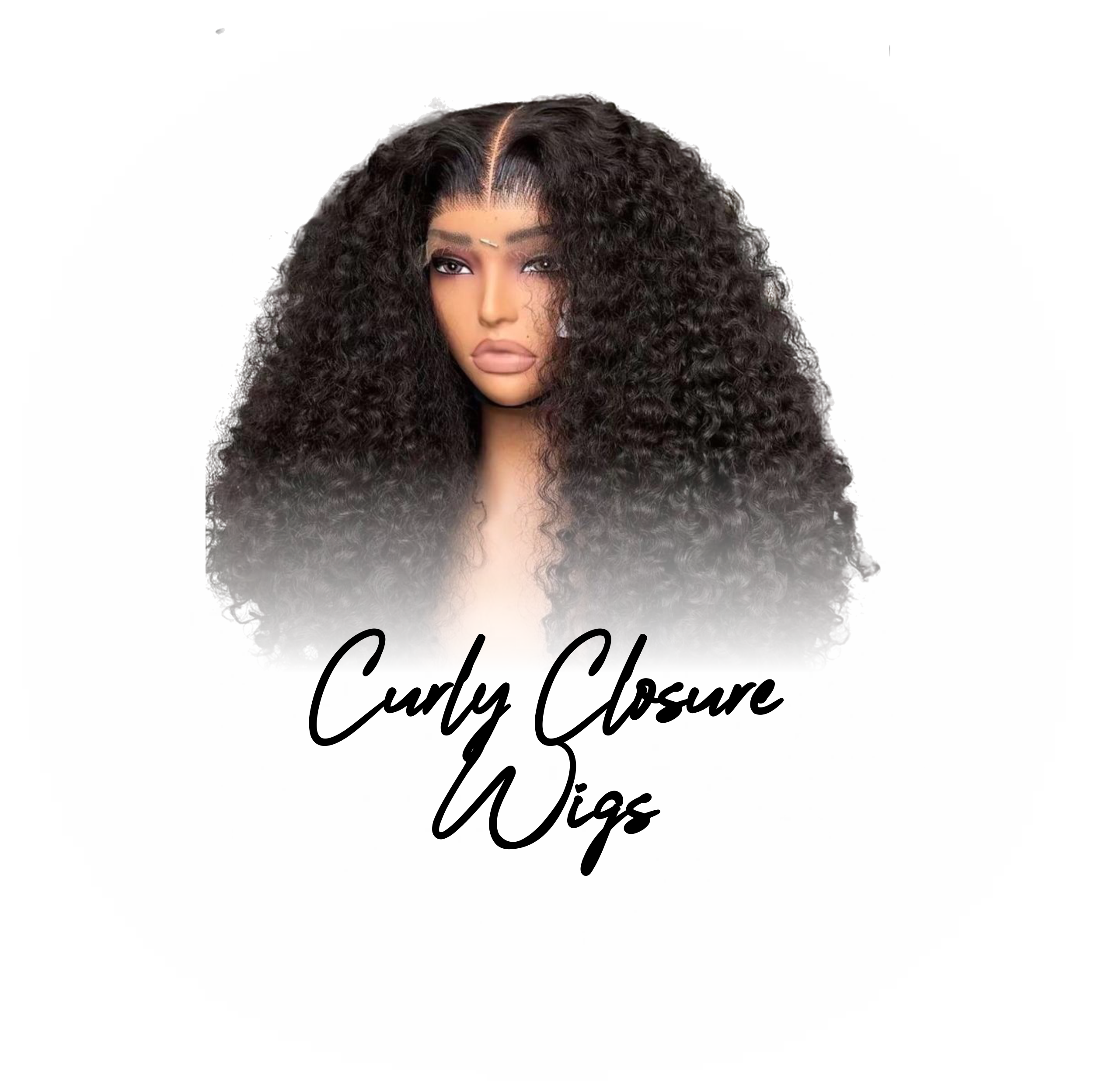 Curly closure wigs
