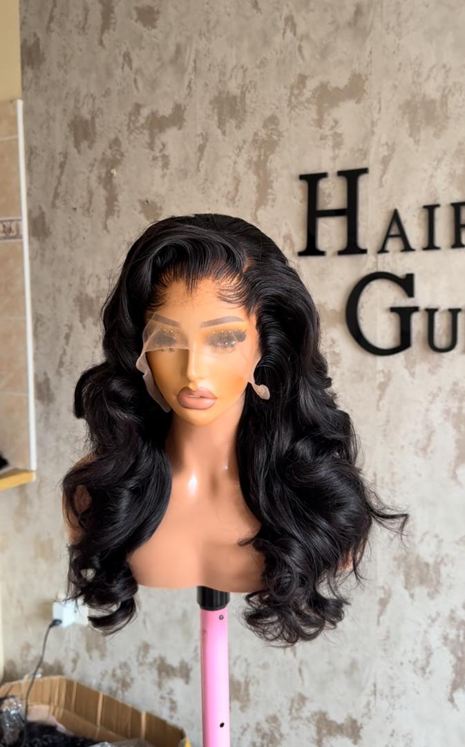 Bouncy curls wig