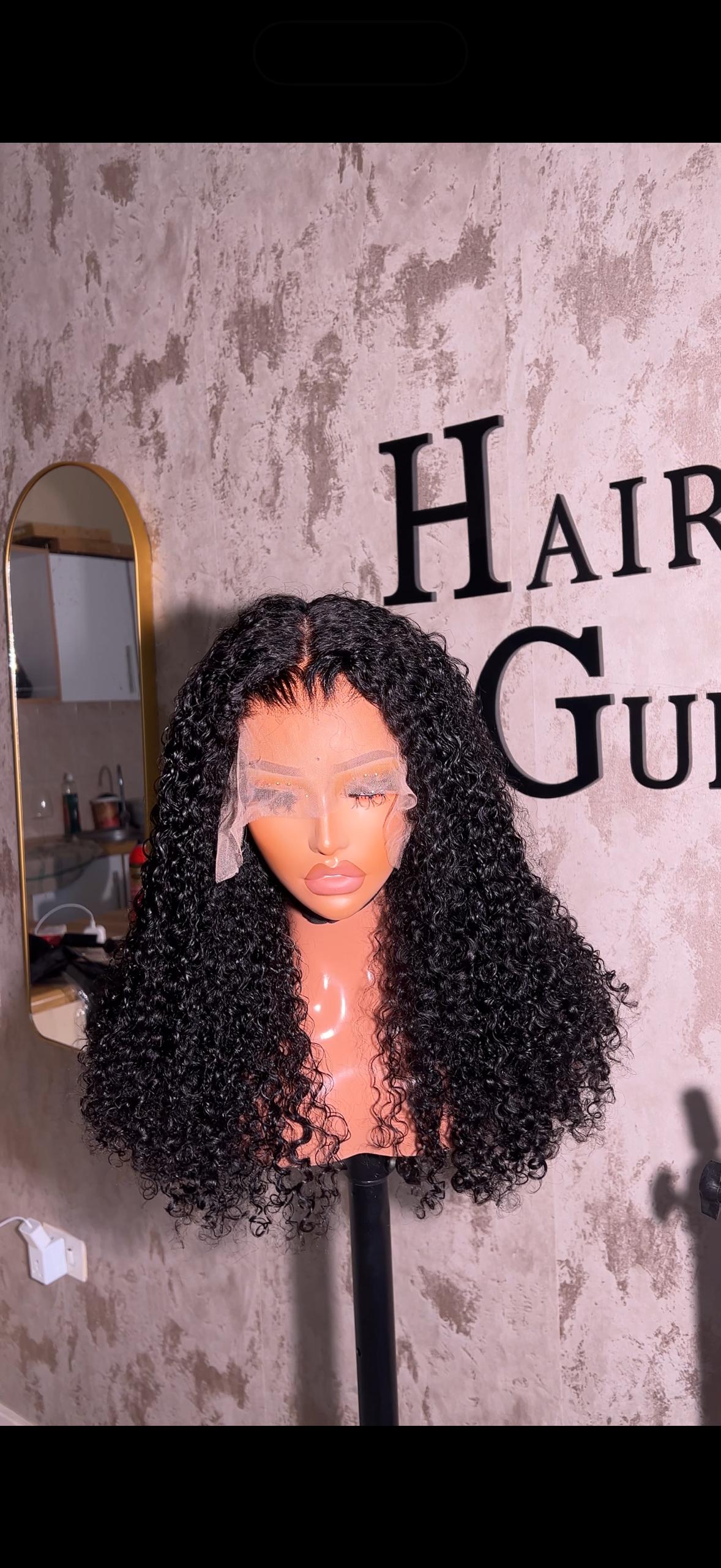 20 inches frontal pixie curls