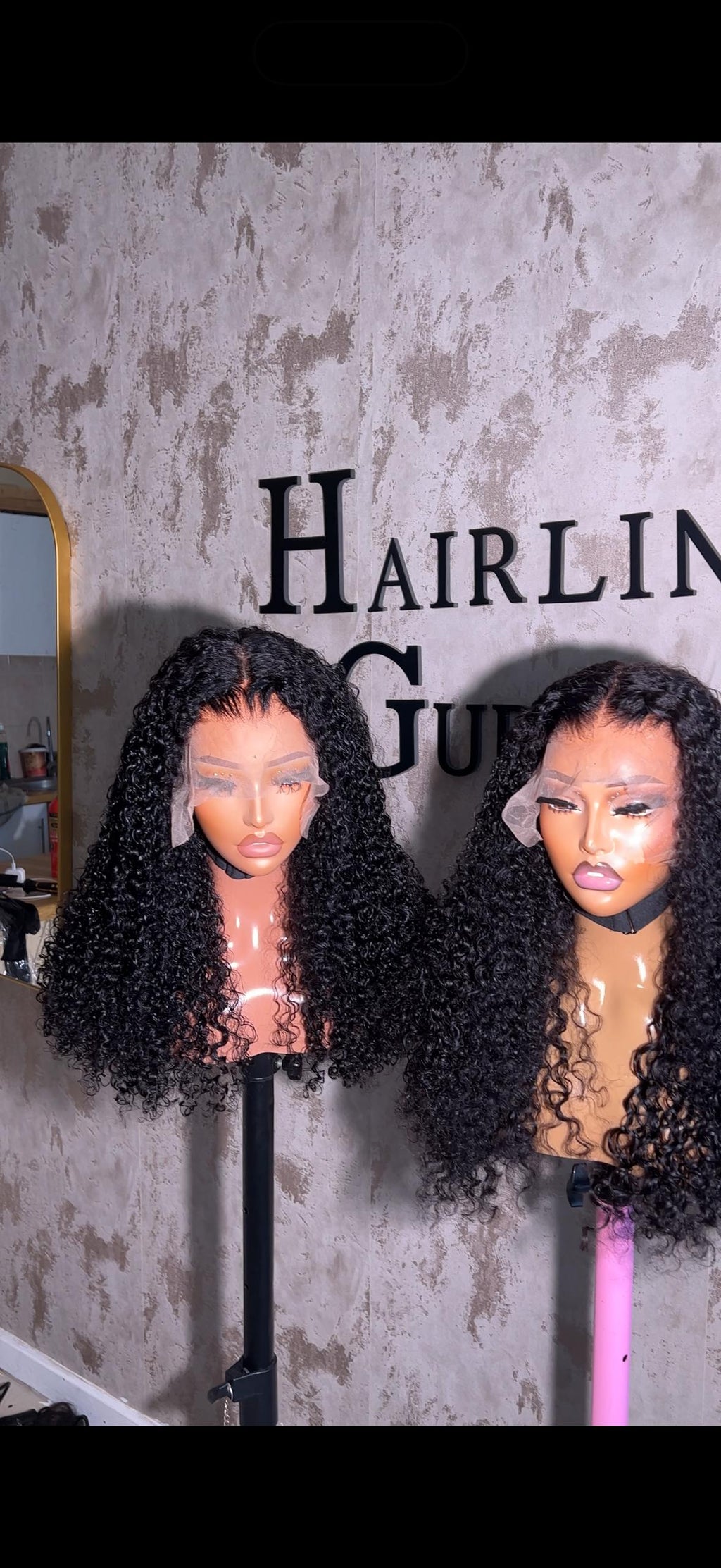 20 inches frontal pixie curls
