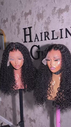 20 inches frontal pixie curls