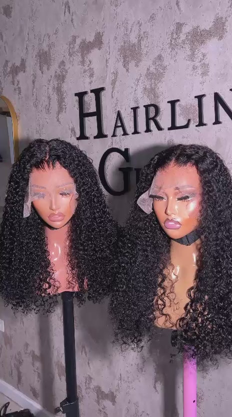 20 inches frontal pixie curls