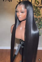 ( JET BLACK ) 30 inches Vietnamese bone straight